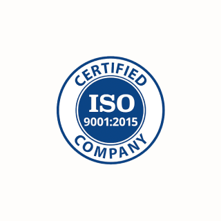 ISO 9001:2015 certification mark