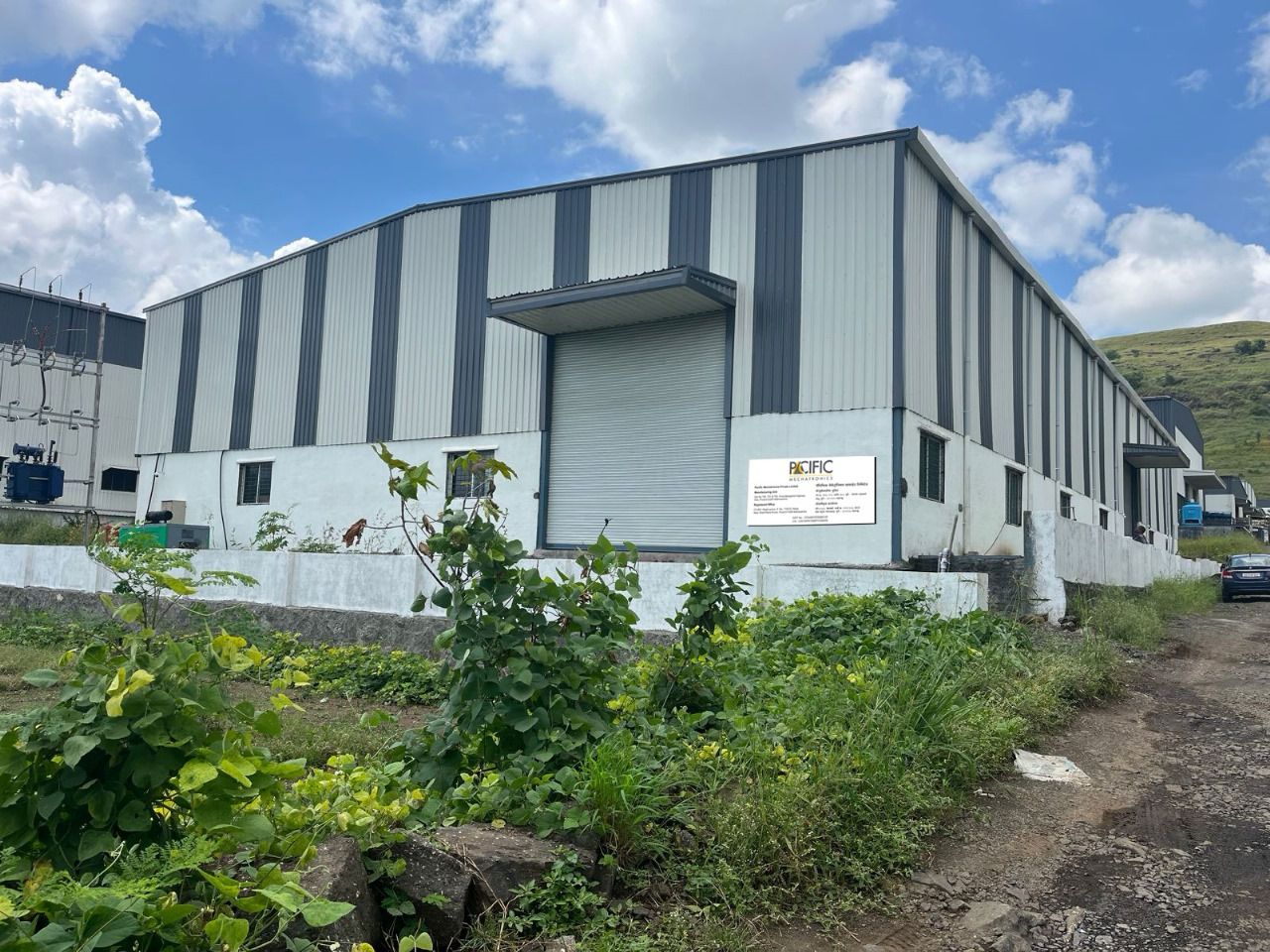 Pacific Mechatronics 15,000 sq. ft. defense manufacturing and testing plant at Velu, Bhor, Pune