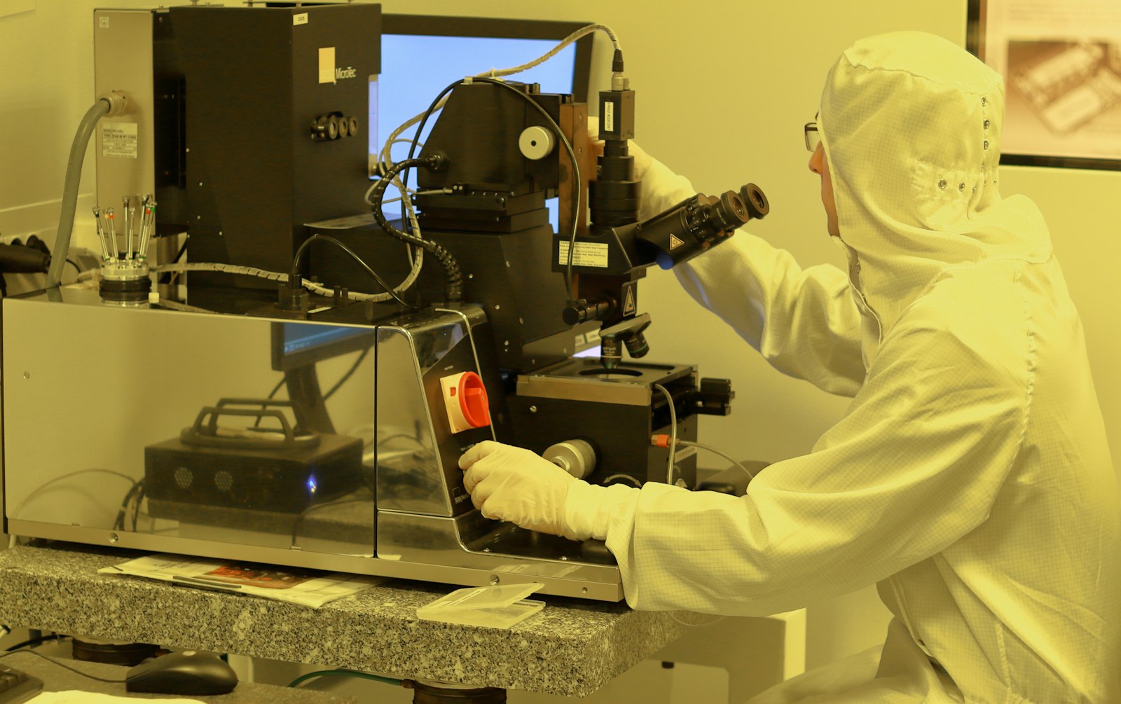 Quality inspection and dimensional verification on electromechanical assembly
